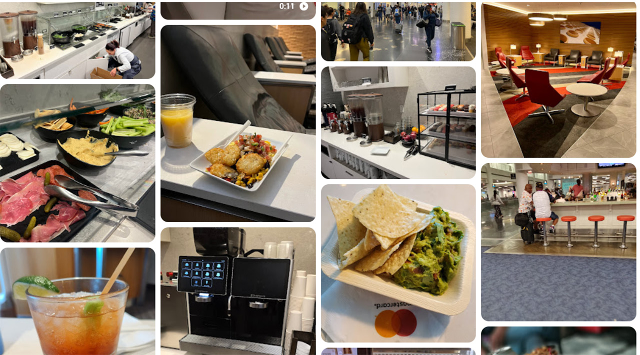 Admirals club Miami airport Atlanta Airport