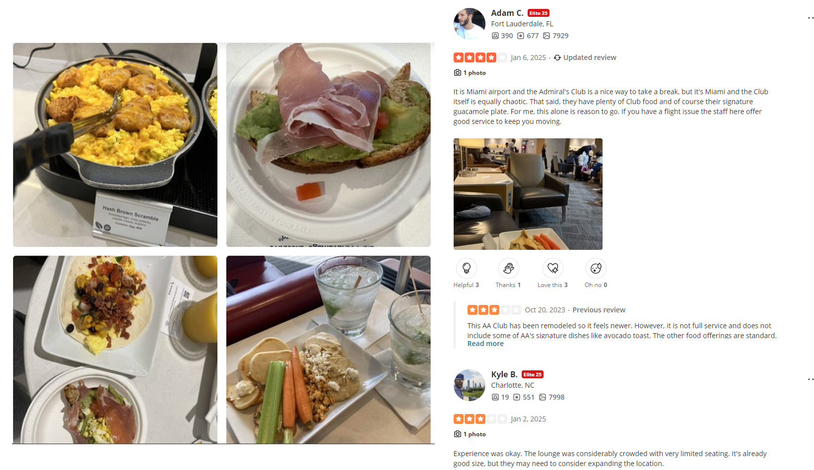 Relax at Admirals Club Lounges