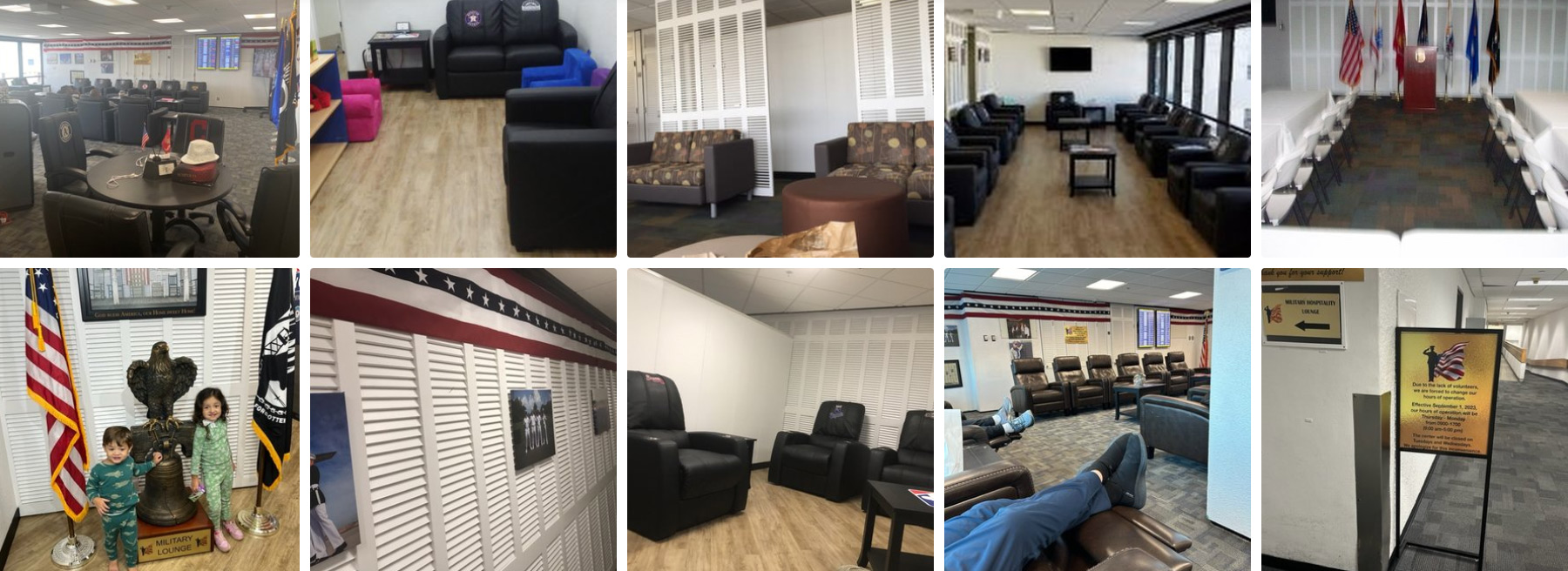 Military Hospitality Lounge Miami